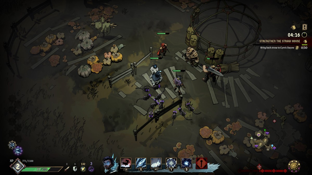 Ravenswatch from Passtech Games, the developer of Curse of the Dead Gods, doubles the roguelike strategy with a day-night cycle in preview.