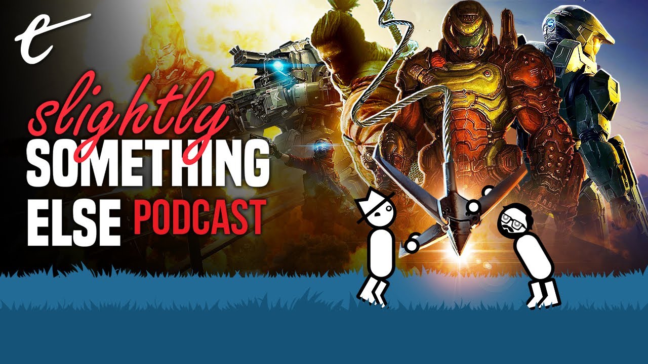 This week on the Slightly Something Else podcast, Yahtzee and Marty discuss how grappling hooks make every video game better.