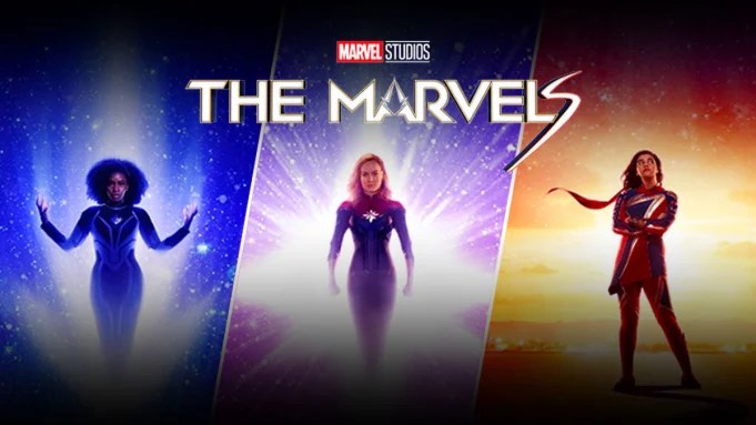 The first teaser trailer for The Marvels unites Brie Larson (Carol Danvers), Iman Vellani (Kamala Khan), and TeyonnTeyonah Parris in MCU.