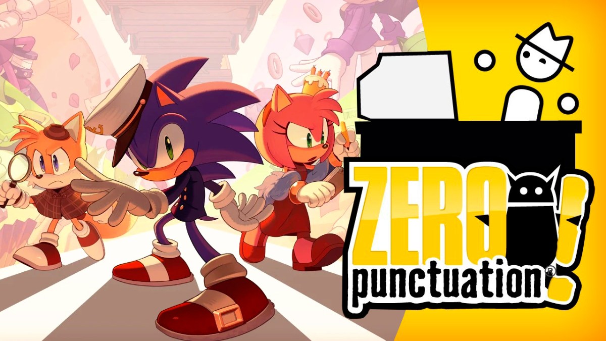 The Murder of Sonic the Hedgehog Zero Punctuation review Yahtzee Croshaw Sega April Fools Day PC game