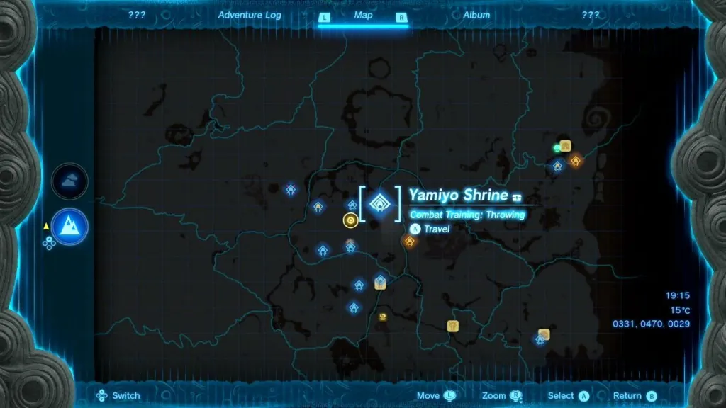The Legend of Zelda Tears of the Kingdom Yamiyo Shrine location