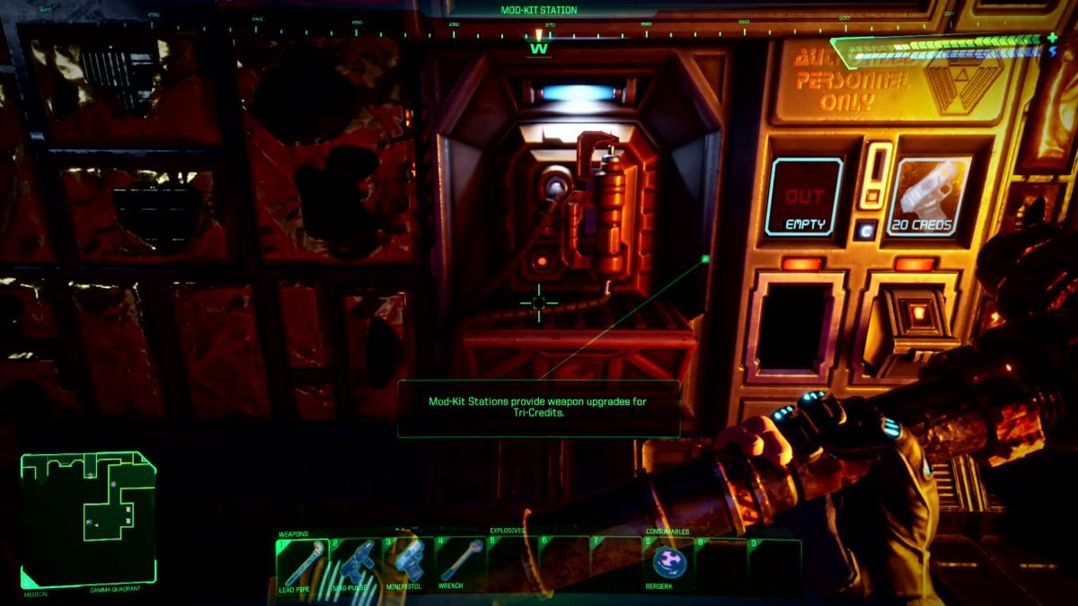 What is the Code for the Armory Door in System Shock Remake?
