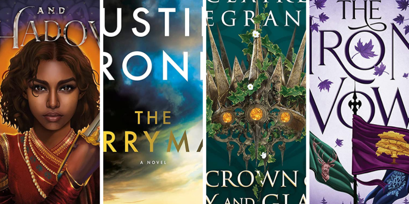 Best Fantasy Books Coming Out in May 2023 - The Ferryman - Justin Cronin A Crown of Ivy and Glass - Claire Legrand The Iron Vow - Julie Kagawa Of Light and Shadow - Tanaz Bhathena Earth Called - P.C. Cast