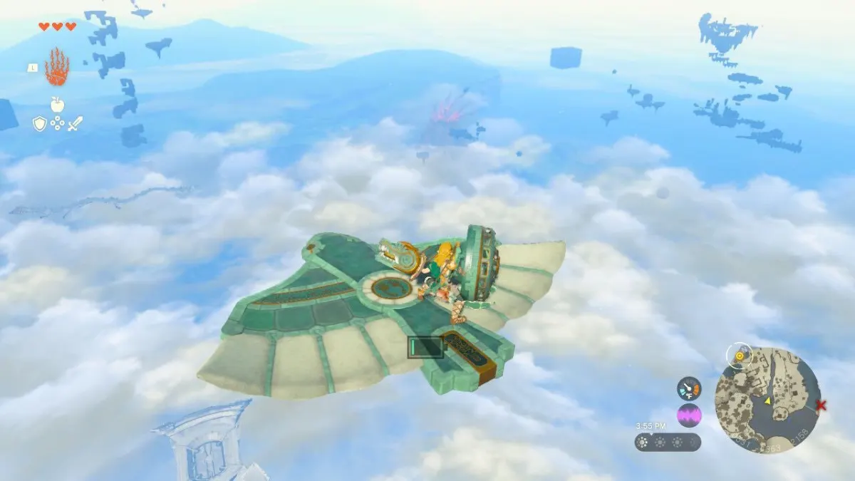 This guide will explain how to launch a Zonai Wing glider from anywhere in Zelda: Tears of the Kingdom using devices, Ultrahand, & Recall.
