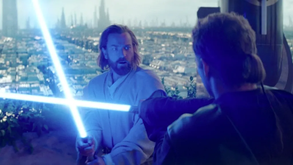 Obi Wan Kenobi and Anakin Skywalker in Obi-Wan Kenobi