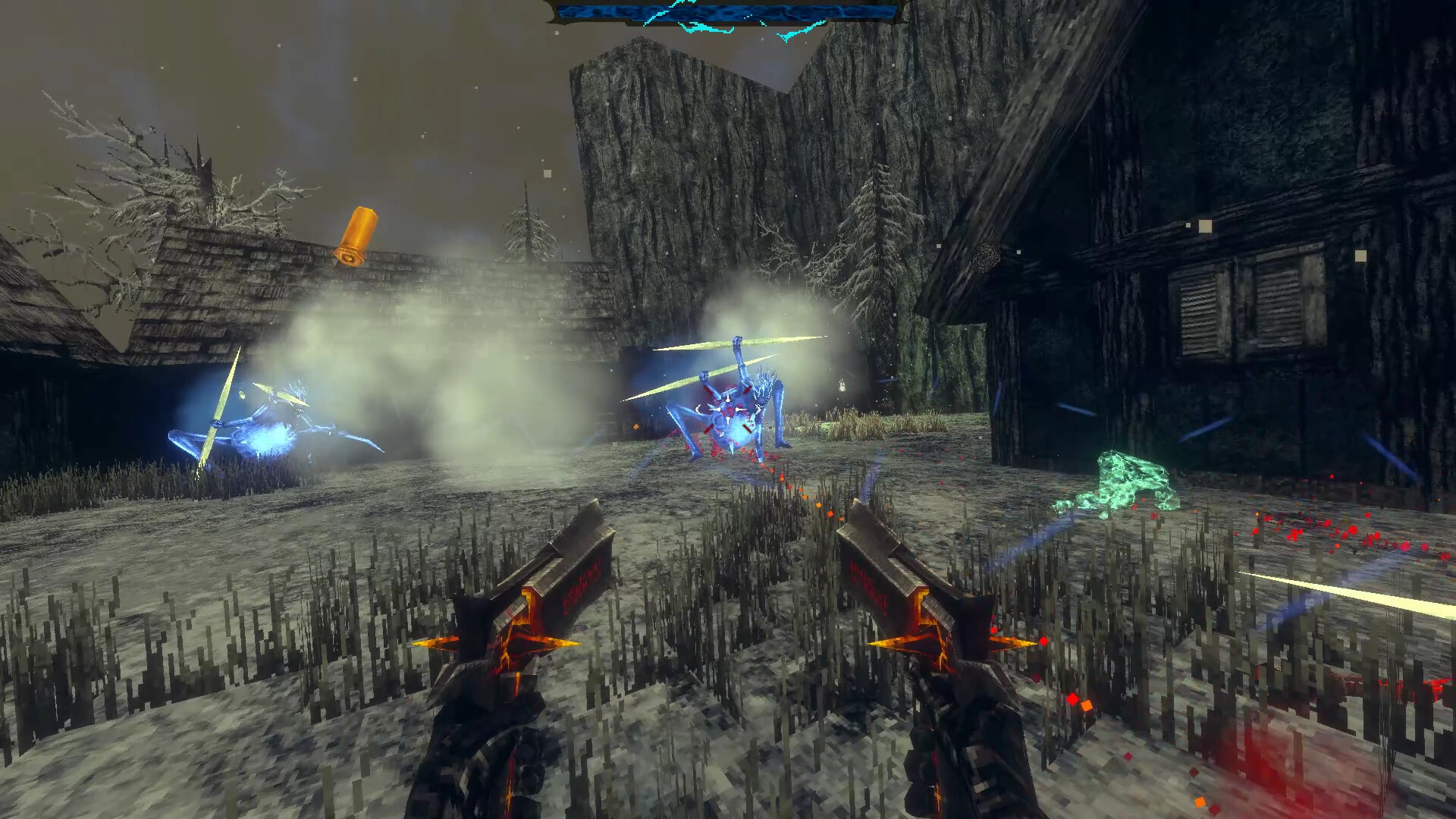 Dread Templar FPS boomer shooter hides all its secrets that make the gameplay fun / T19 Games Fulqrum Publishing