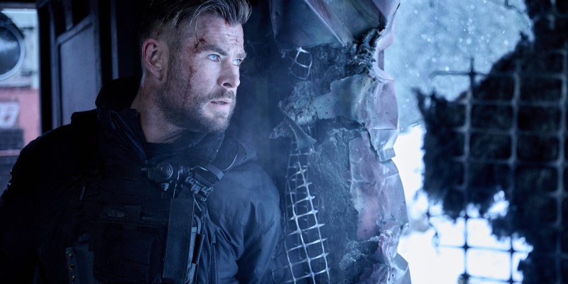 Extraction 2 official trailer Netflix Russo Brothers Chris Hemsworth sequel snow 21-minute single-shot action sequence