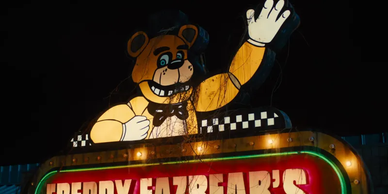 Five Nights at Freddys FNAF movie teaser trailer release date October 27, 2023 theaters Peacock Freddy's