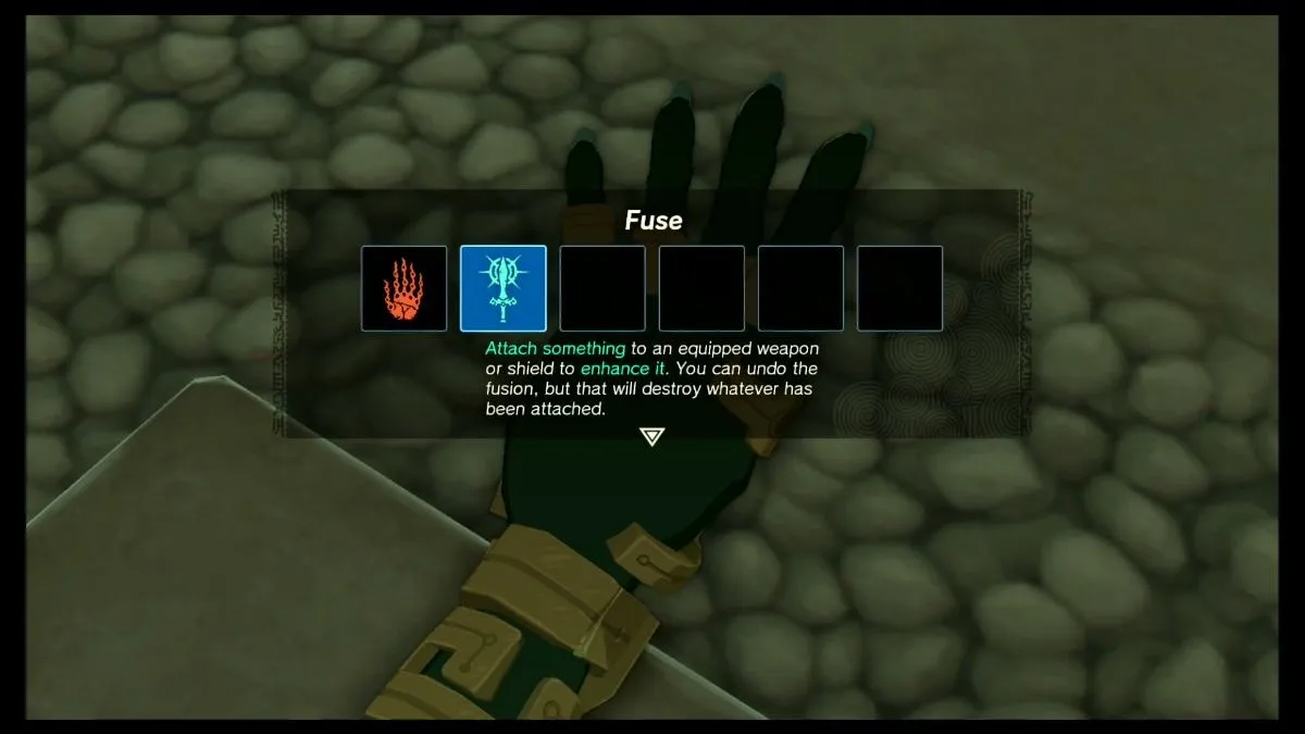 This quick guide will explain how to fuse items to melee weapons and shields The Legend of Zelda: Tears of the Kingdom.