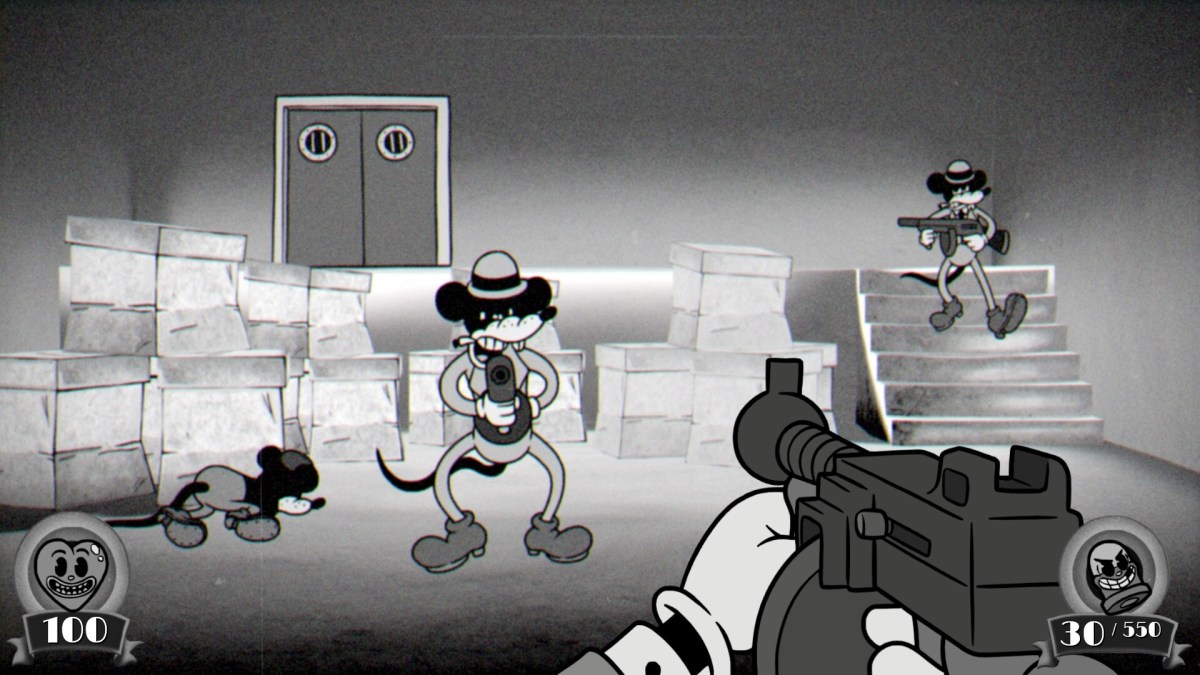 Fumi Games reveals the debut teaser trailer for first-person shooter (FPS) game Mouse, which has a retro black-and-white animation style.
