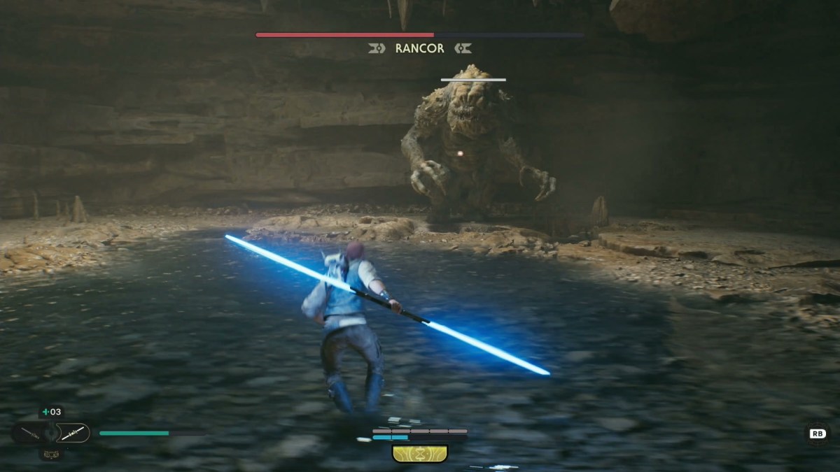 guide how to defeat beat Legendary Rancor in Star Wars Jedi: Survivor