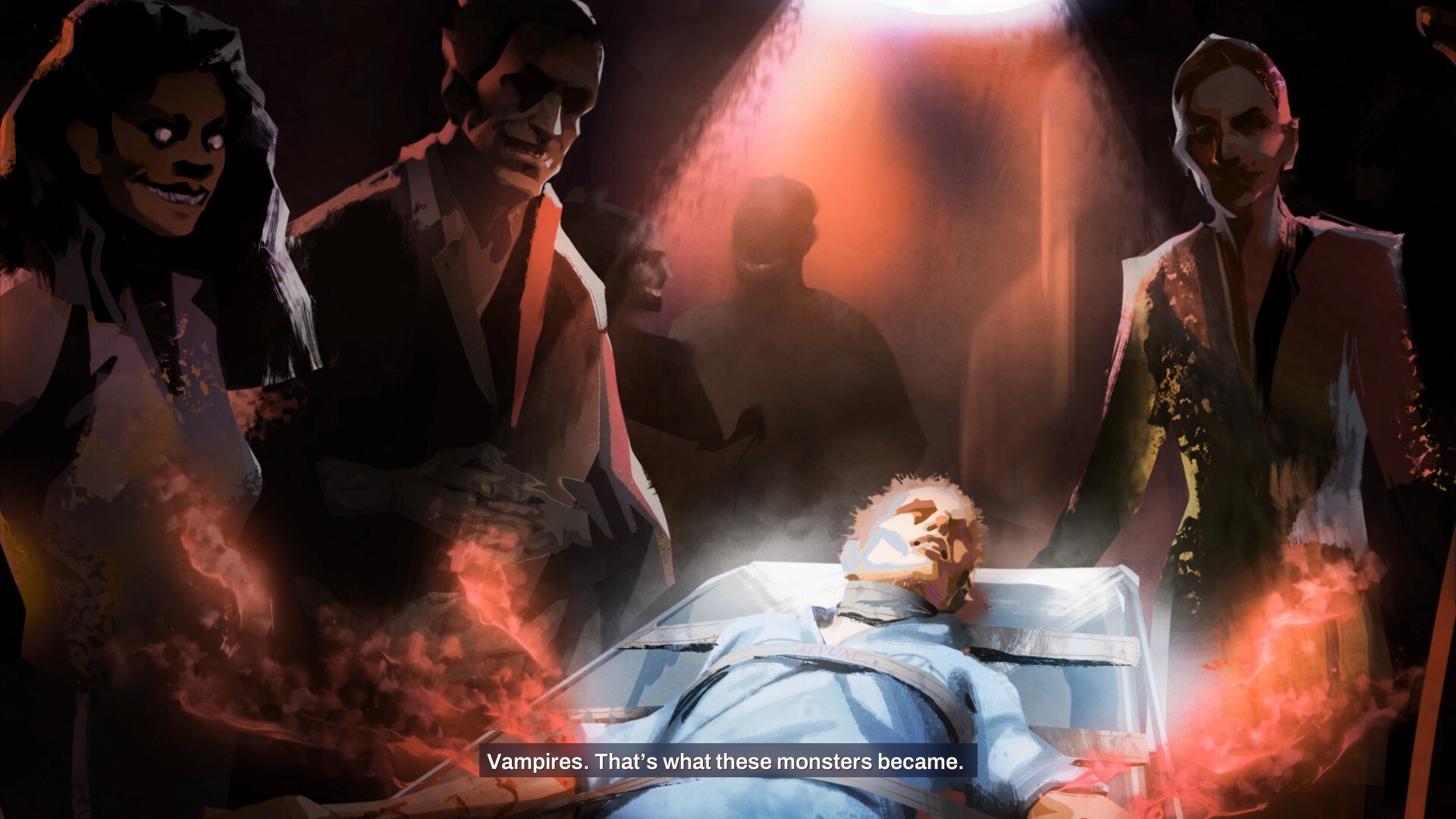 bloodsucking vampire executives ruin everything in Redfall the story end ending and also in real life with Bethesda Arkane Studios bad looter shooter