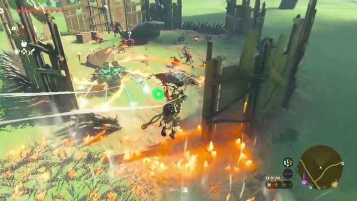 Spinning top of death Tears of the Kingdom chaotic creation Zonai device build