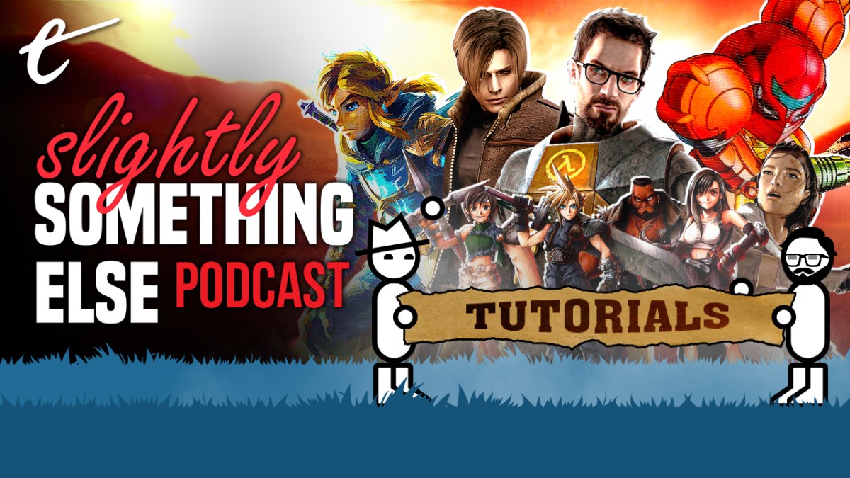 Slightly Something Else podcast: Yahtzee Croshaw & Marty Sliva discuss video game tutorials and why so many are just so darn boring.