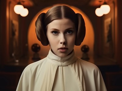 Wes Anderson Star Wars trailer directed fake AI Galactic Menagerie Curious Refuge