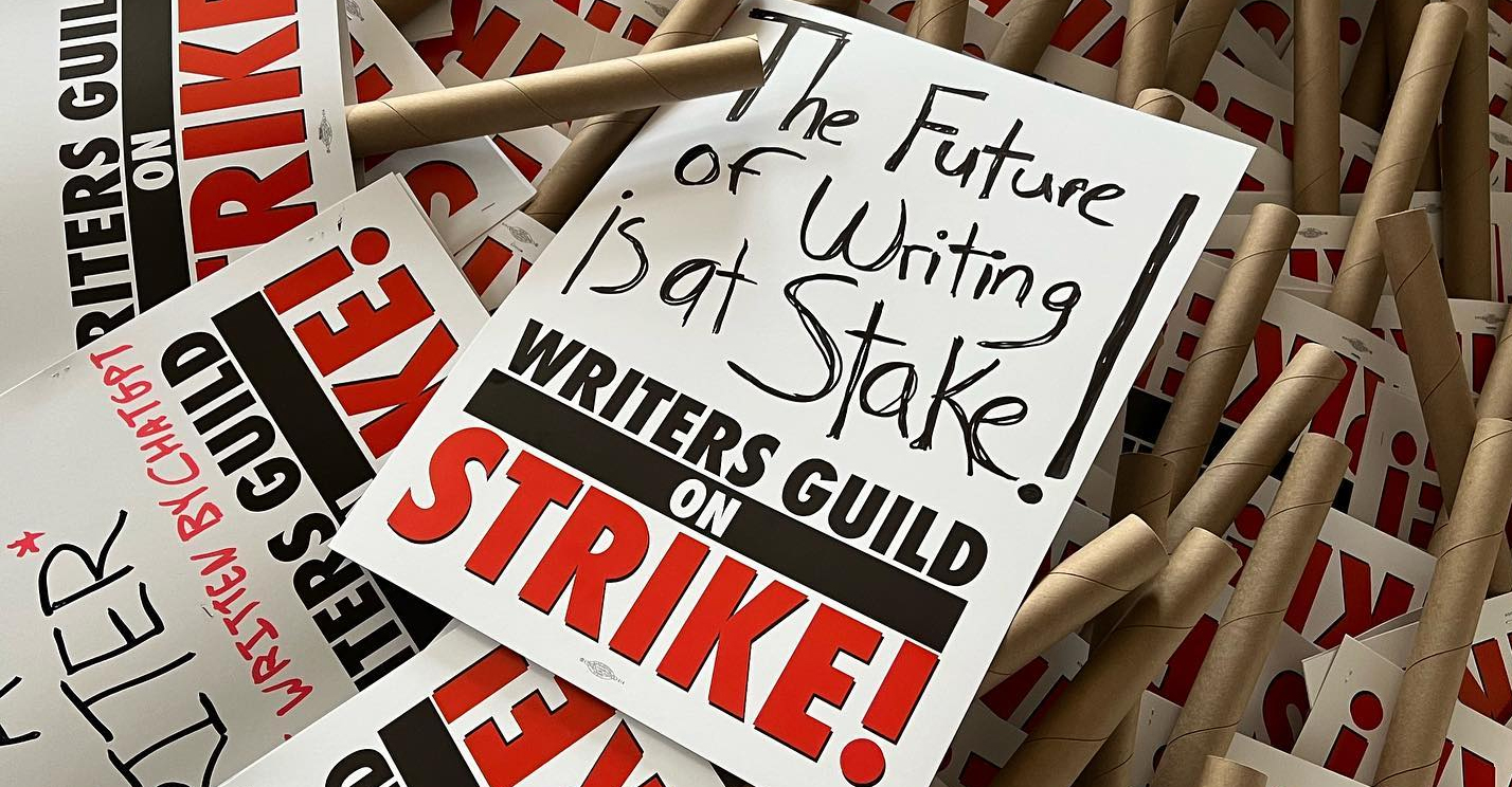 Writers Guild Goes on Strike All Your TV & Movies Will Suck Now