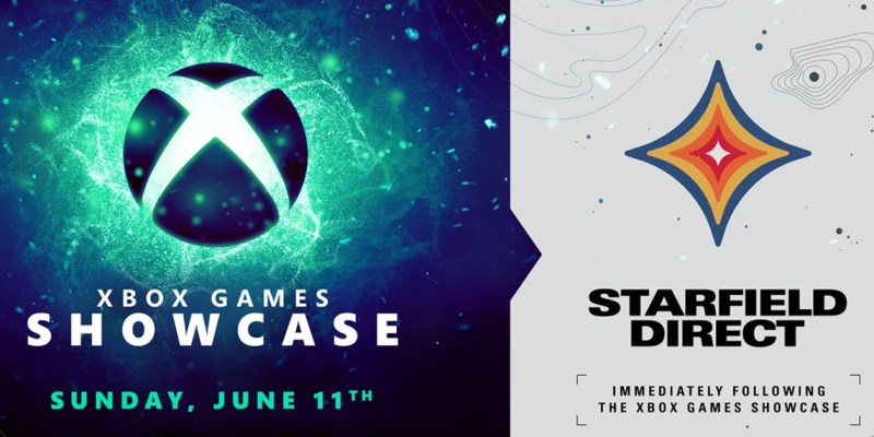 start time for the date: The 2023 Xbox Games Showcase and Starfield Direct double feature will livestream on June 11 at 1:00 p.m. ET / 10:00 a.m. PT YouTube Twitch Facebook