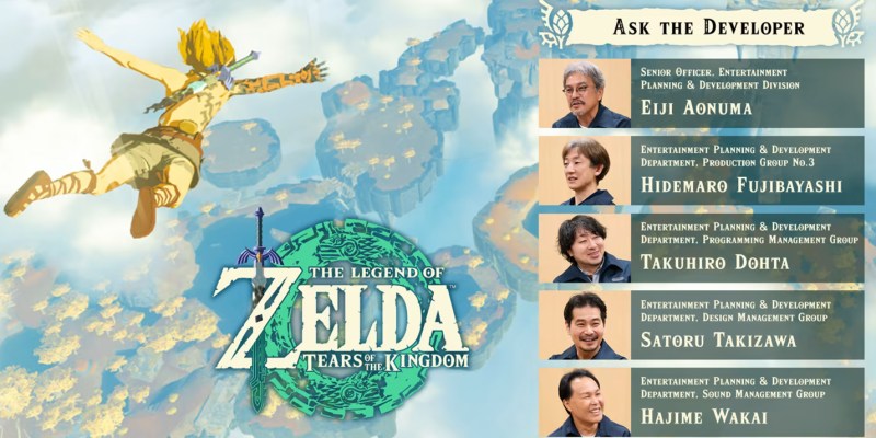 In an interview, the Zelda Tears of the Kingdom developers discuss the theme of hands and the Imprisoning War story from A Link to the Past.