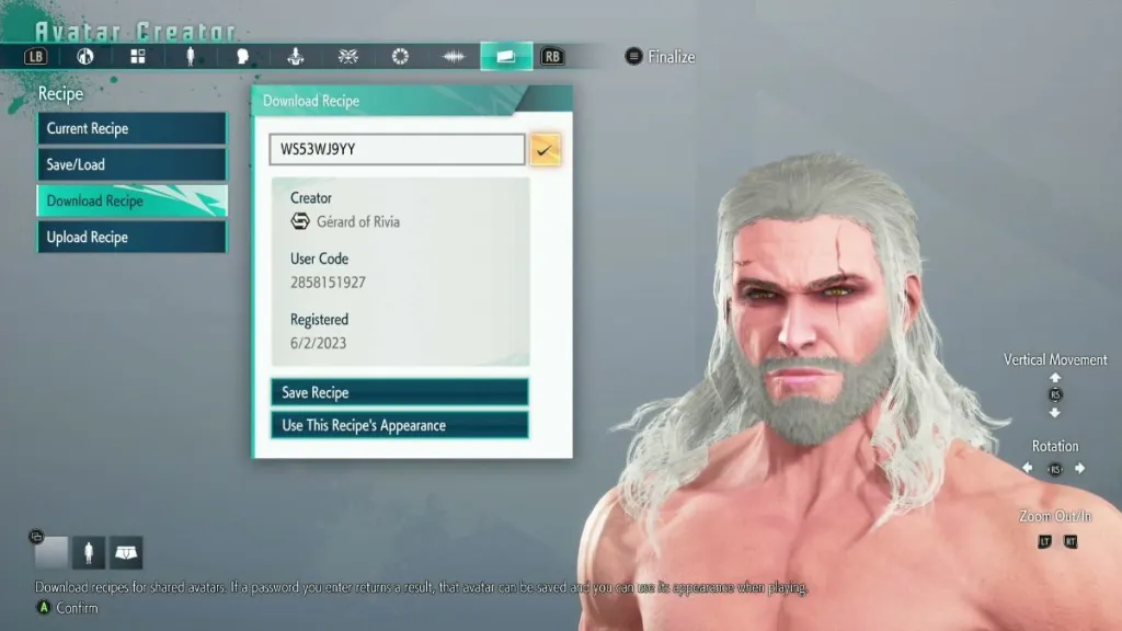 Street Fighter 6 Geralt of Rivia