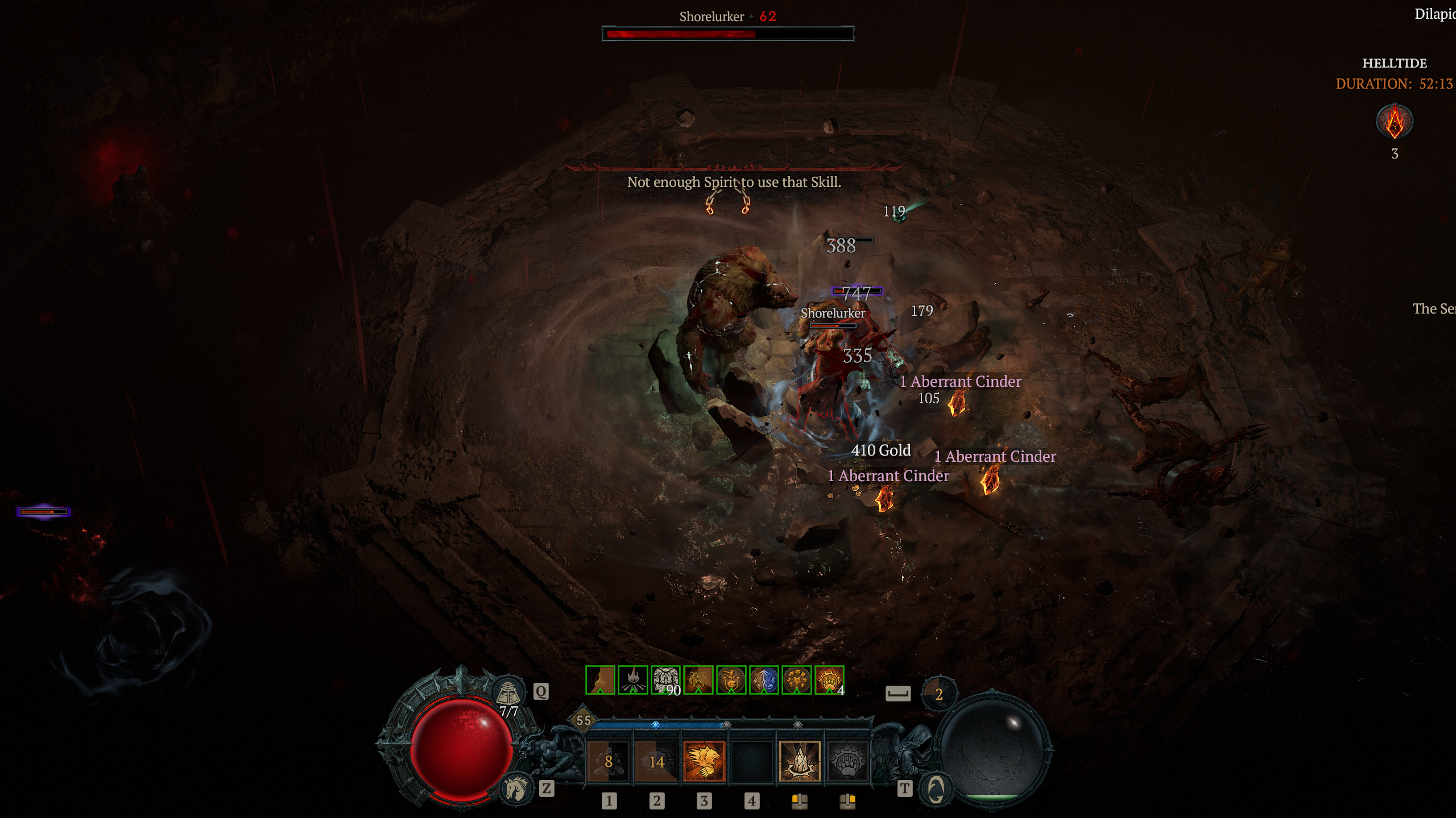 This guide explains in full what Helltide is on the map in Diablo 4 and how Aberrant Cinders factor into it to unlock rare Legendary gear.