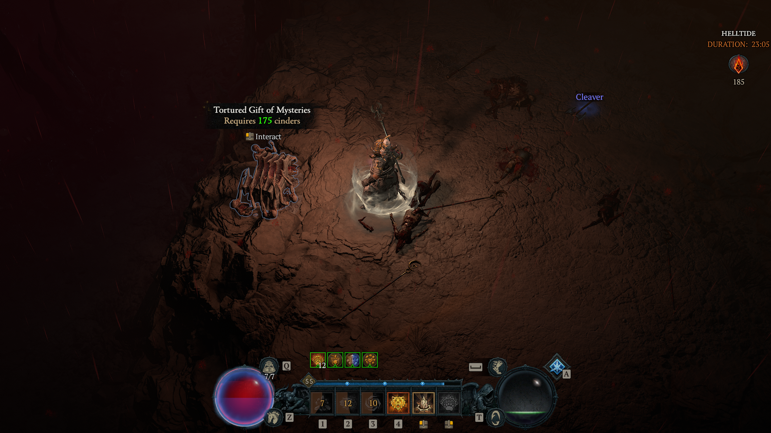 This guide explains in full what Helltide is on the map in Diablo 4 and how Aberrant Cinders factor into it to unlock rare Legendary gear.