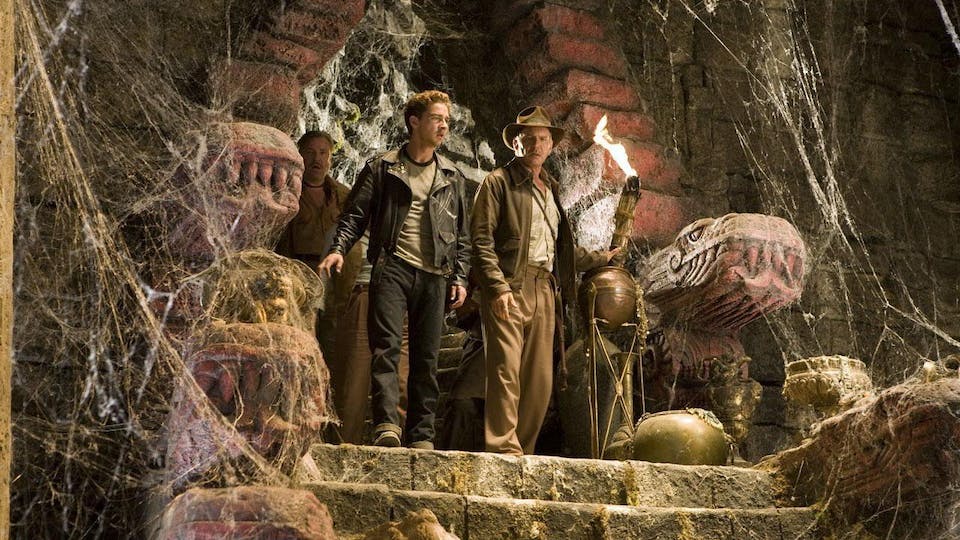 Kingdom of the Crystal Skull Indiana Jones movies ranked