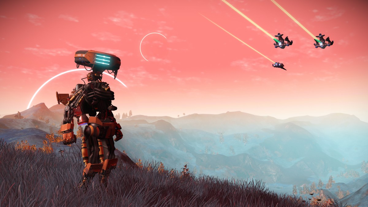 No Man's Sky Singularity Expedition Adds Next Story Chapter & More Cosmetics Today. This image is part of an article All Patch Notes For No Man's Sky Omega 4.5 Update.