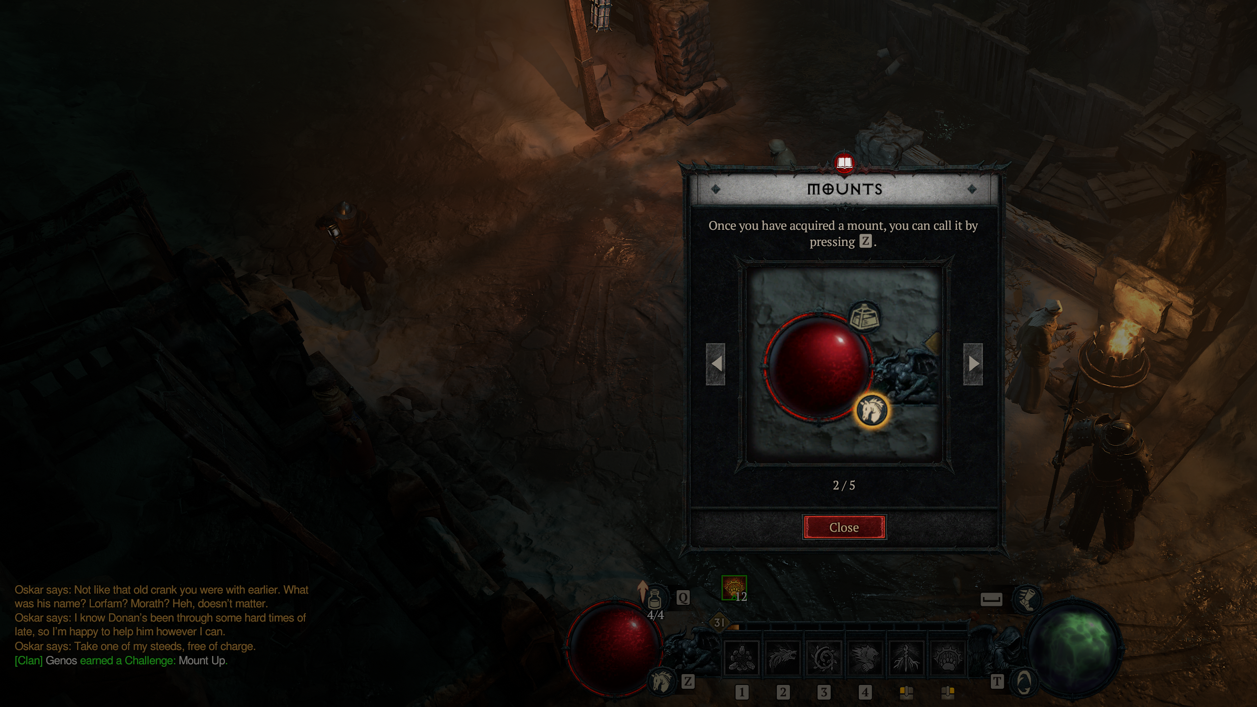 Diablo 4 mount