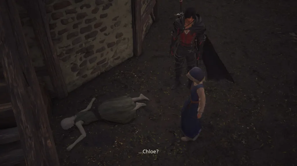 Final Fantasy XVI Playthings sidequest find pet broke me dead Chloe