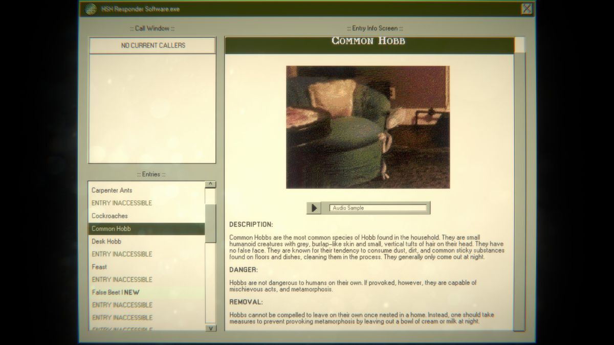Nicholas Lives Home Safety Hotline is an unorthodox horror game where you are the low-tech call center addressing supernatural creatures and monsters.