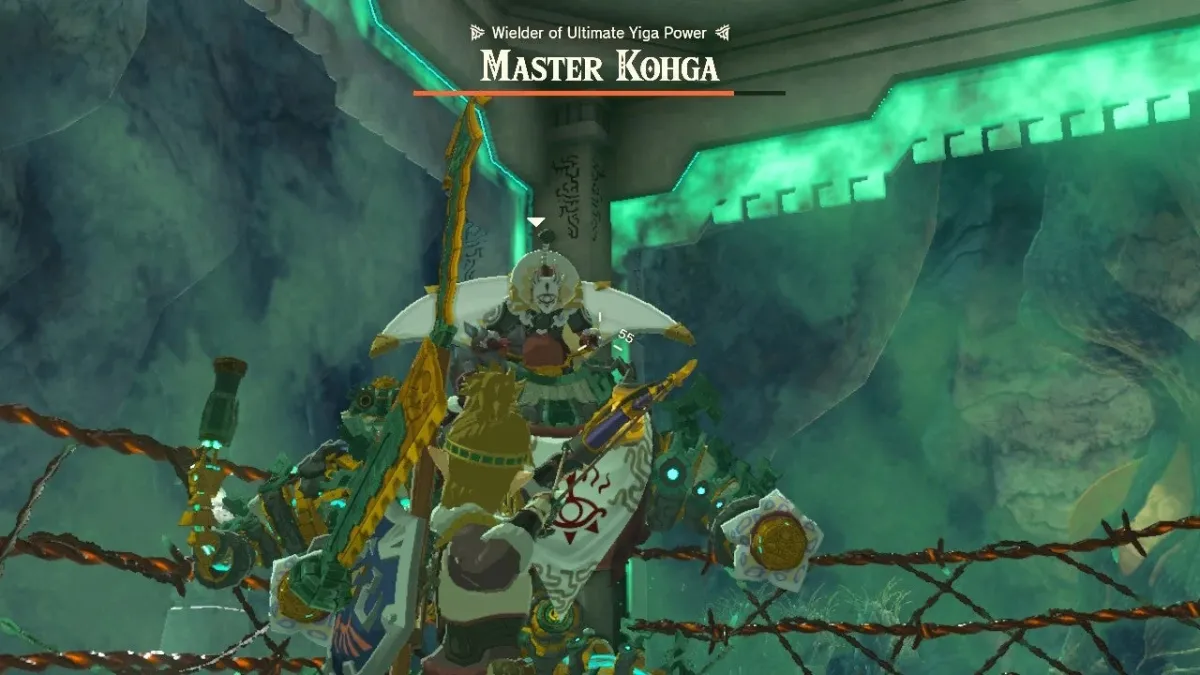 Perseguir al maestro Kohga por las profundidades para pelear contra jefes en The Legend of Zelda: Tears of the Kingdom (TotK) fue pura diversión.