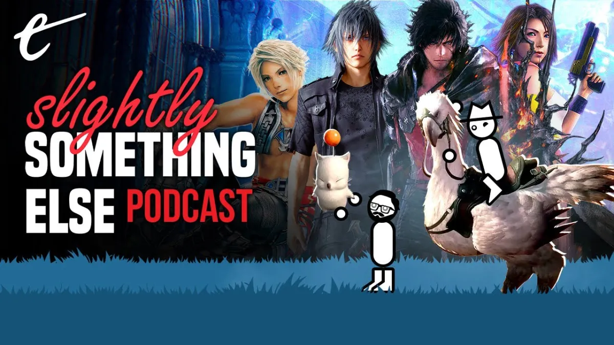 Slightly Something Else podcast: Yahtzee and Marty discuss Final Fantasy in the year 2023 in the wake of action game Final Fantasy XVI (FF16).