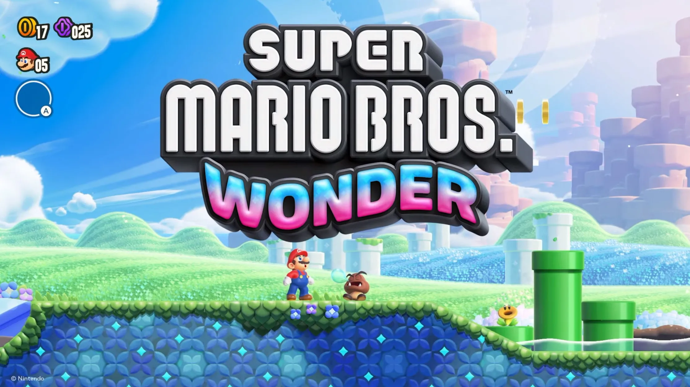 Nintendo Switch with Super Mario Bros. Wonder Bundle 