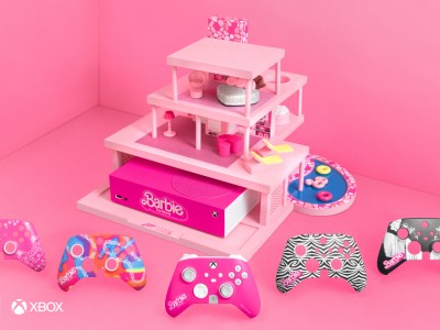 Microsoft has revealed an official Barbie Xbox Series S (and a Barbie Corvette for Forza) to promote the movie, and it is extremely pink.