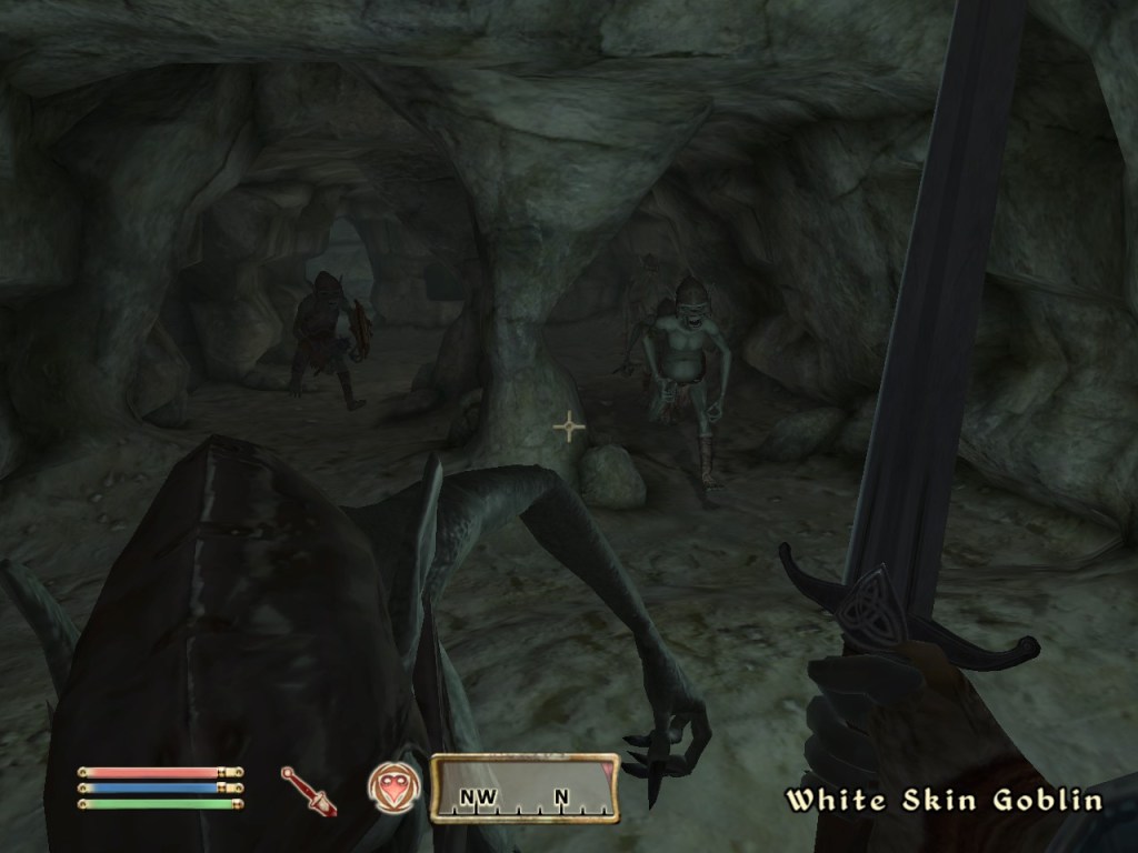 The Elder Scrolls IV: Oblivion lucha y no logra iniciar Goblin Wars entre las tribus con robo de personal