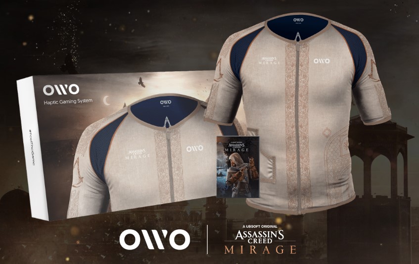Assassins Creed Mirage Is Getting a Haptic Feedback Gaming Suit for violent touch Assassin's
