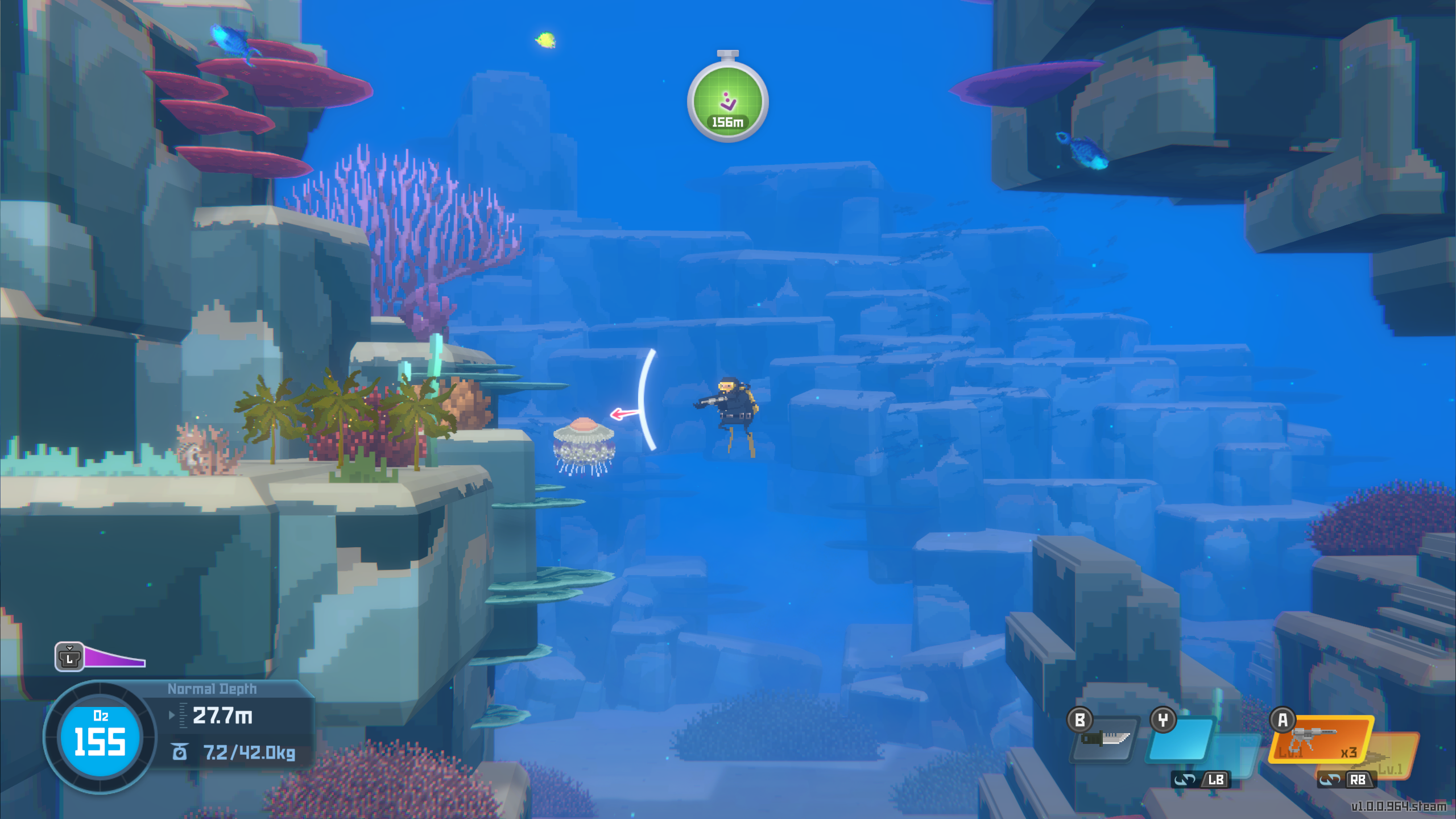 Here is how to find and catch Jellyfish in Dave the Diver using the right Hush Dart gun or Rifle Tranquilizer upgrade to make it possible.