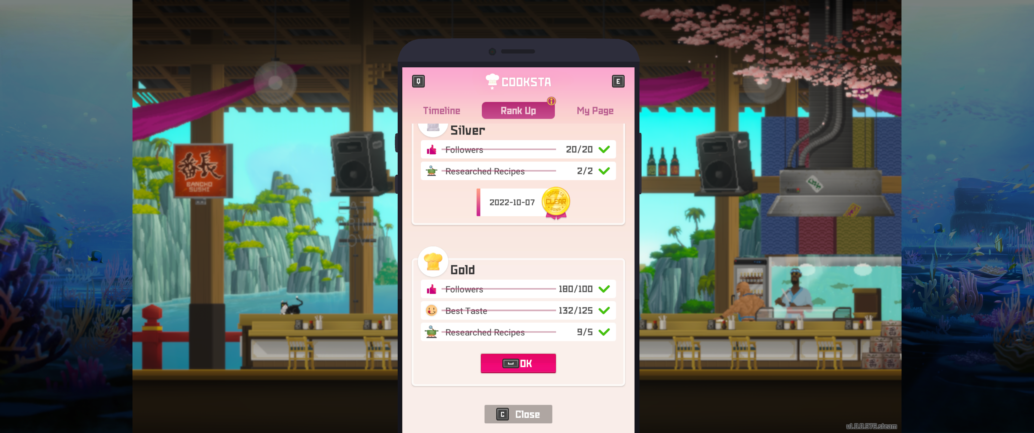 Here is how to increase your best taste rank in Dave the Diver by enhancing dishes repeatedly using your ingredients at hand.