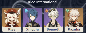 Genshin, Best Teams for Klee