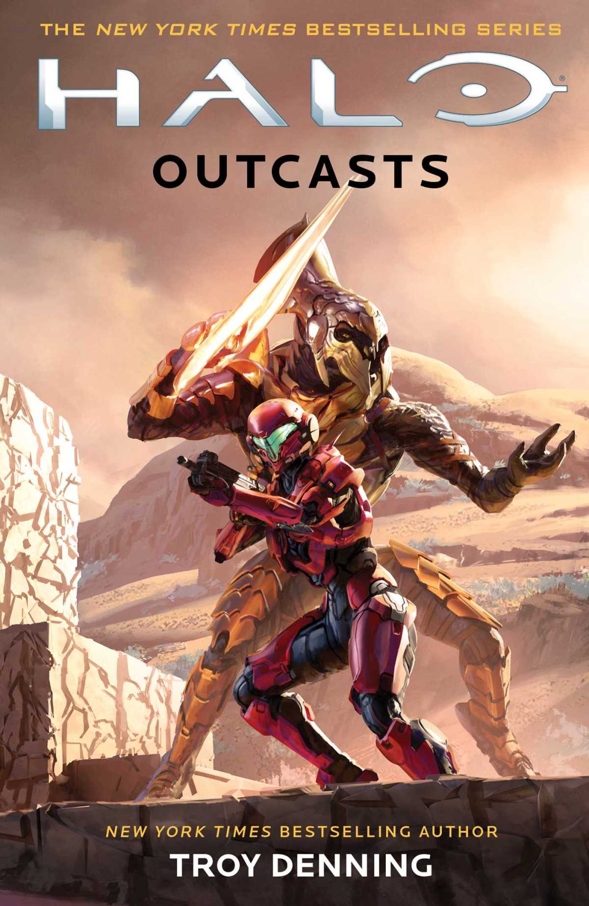 Halo: Outcasts novel author Troy Denning book interview - Arbiter Thel Vadam & Olympia Vale