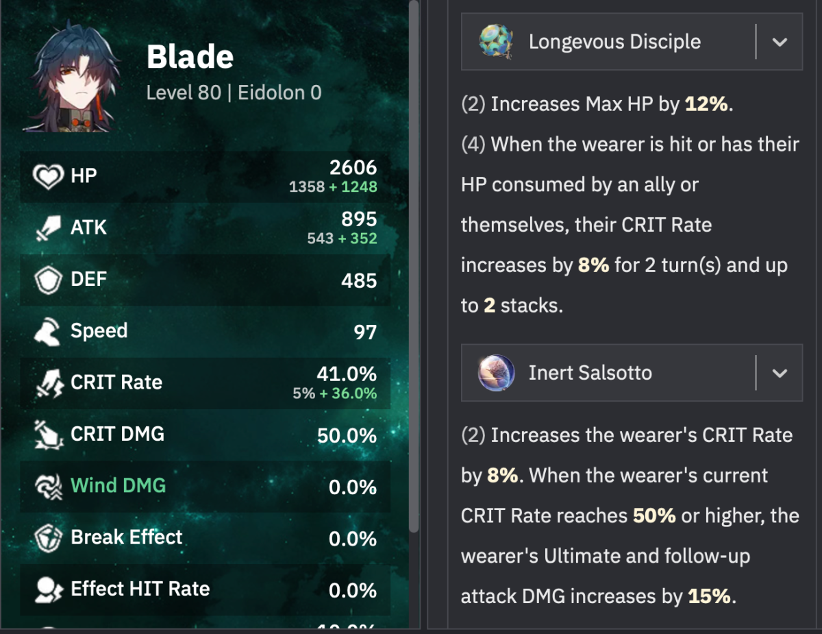 Best Blade Build Relic Sets