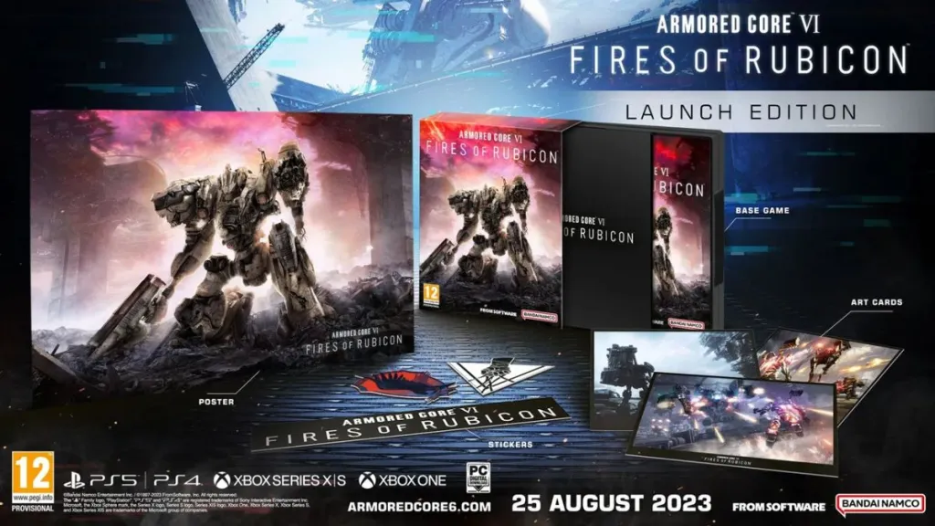 Here is the answer to What are the Preorder Bonuses for Armored Core VI Fires of Rubicon as well as all the different editions.