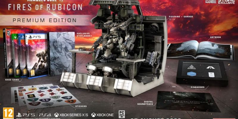 what are All Armored Core VI: Fires of Rubicon Preorder Bonuses - Launch, Collectors, Premium Edition