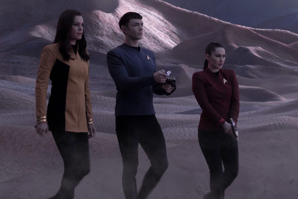 Star Trek: Strange New Worlds season 2 episode 7 review Those Old Scientists Paramount+ Lower Decks crossover