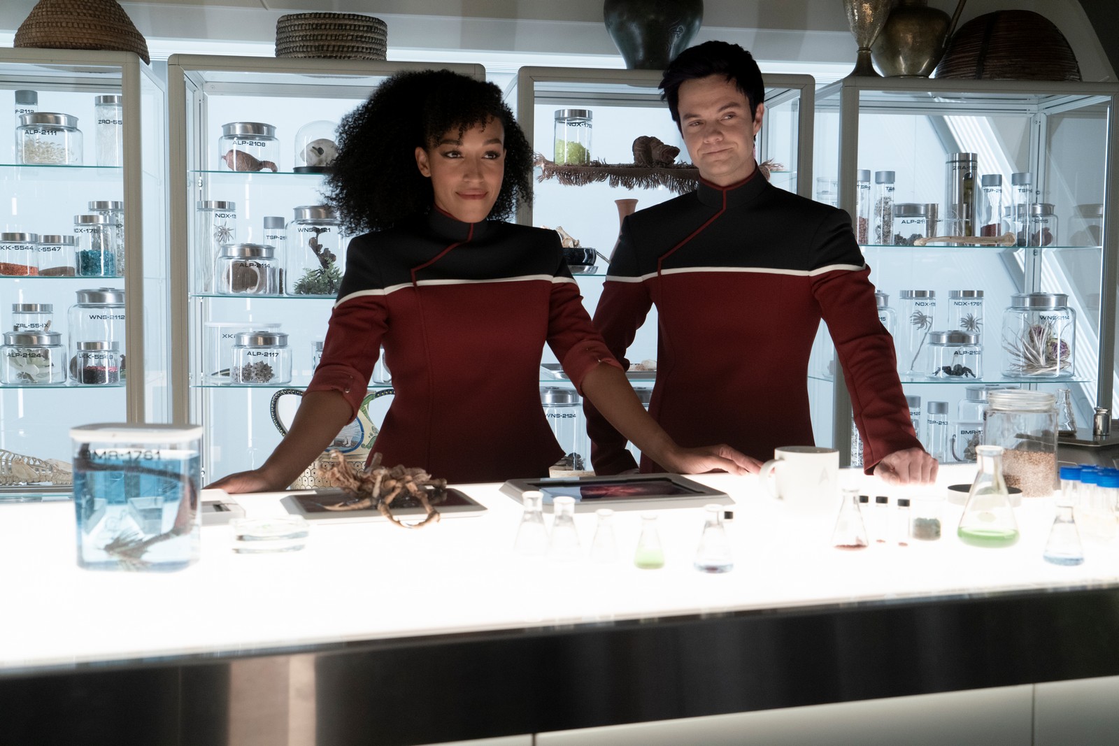 Star Trek: Strange New Worlds season 2 episode 7 review Those Old Scientists Paramount+ Lower Decks crossover