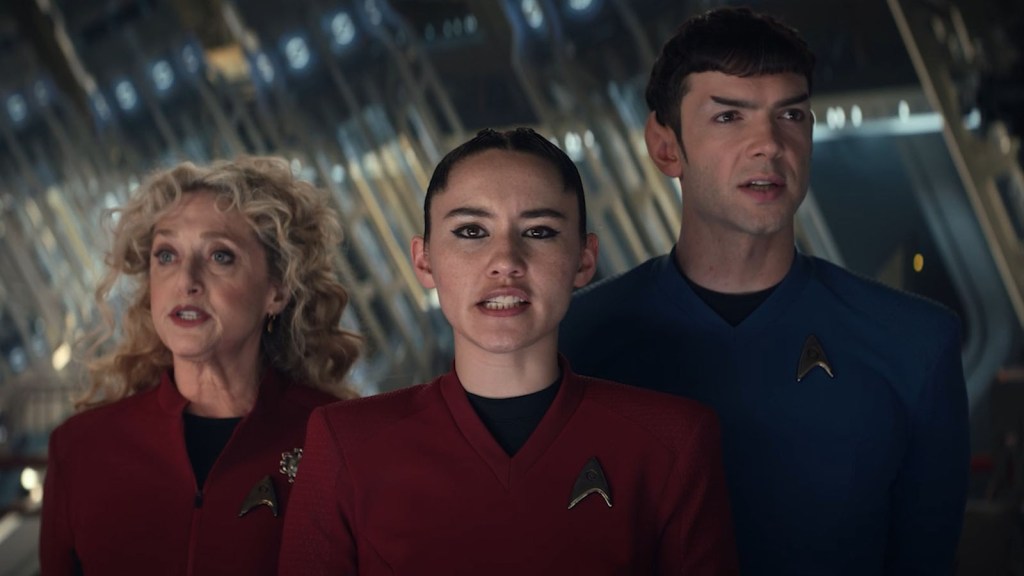 Star Trek: Strange New Worlds temporada 2 episodio 9 reseña Subspace Rhapsody musical