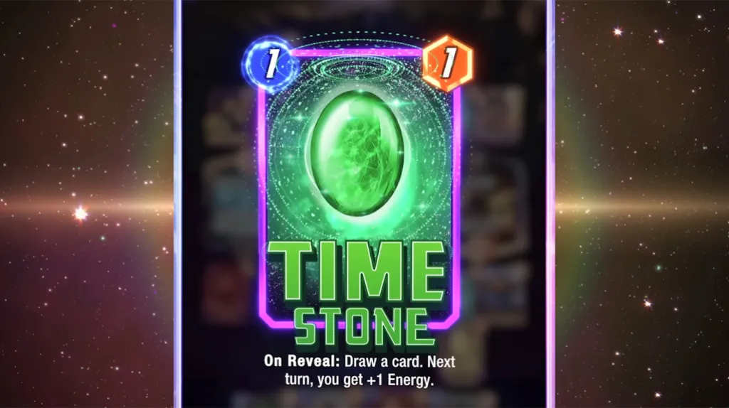 Marvel Snap Time Stone for Thanos