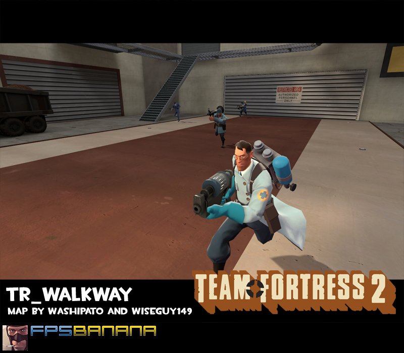 mejores mapas para principiantes en Team Fortress 2 TF2 para principiantes - tr_Walkway