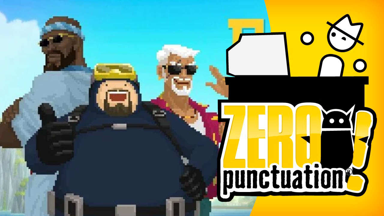 Dave the Diver Zero Punctuation review Mintrocket Yahtzee Croshaw