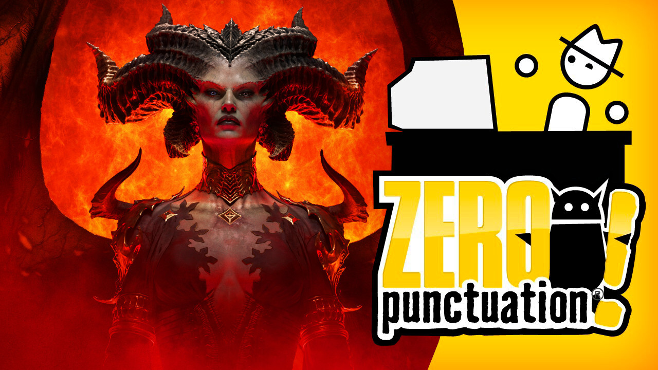 Diablo IV 4 Zero Punctuation Yahtzee Croshaw review Blizzard Entertainment